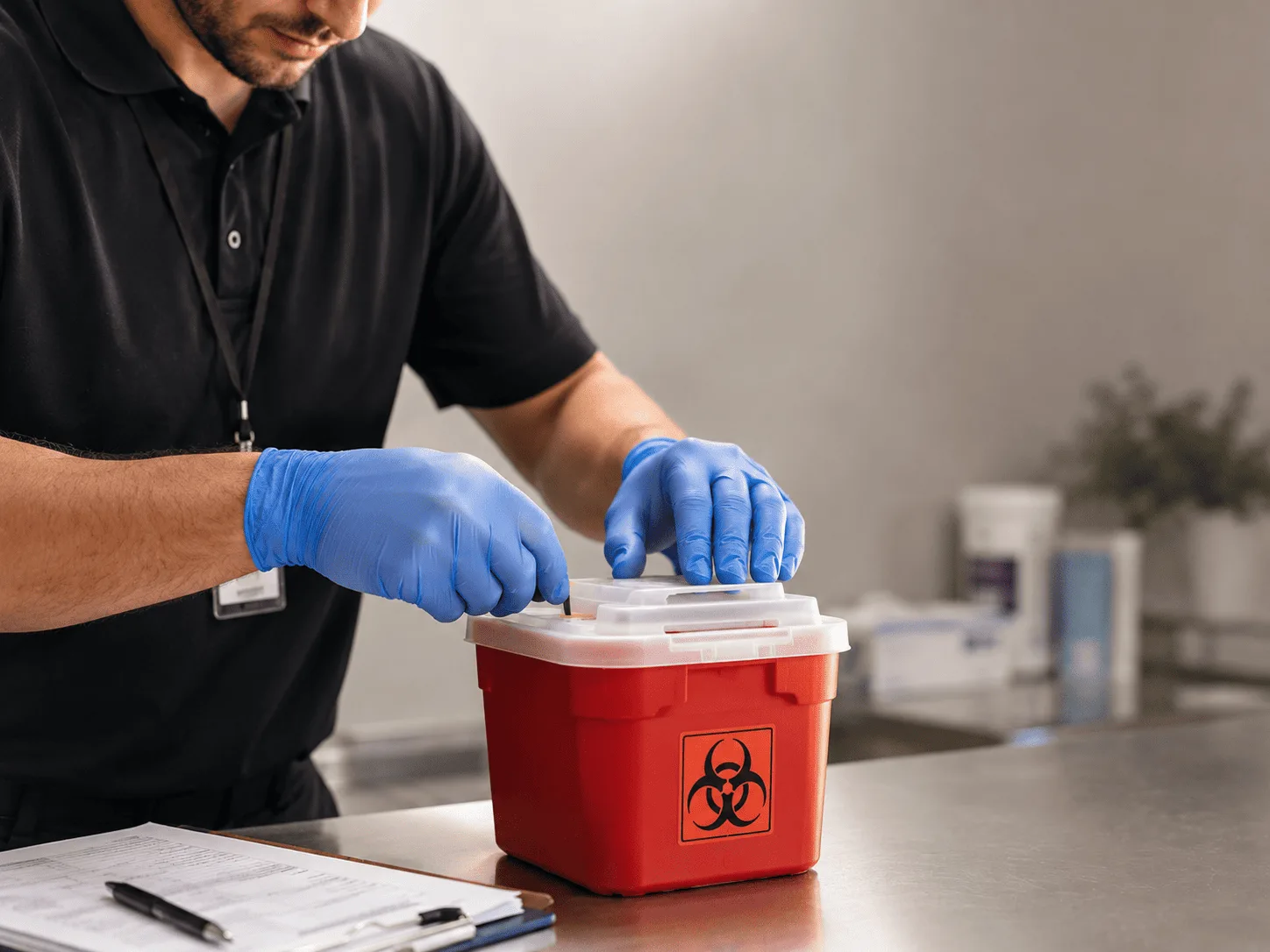 Why choose Sharps Waste Disposal in Spirit Lake, IA